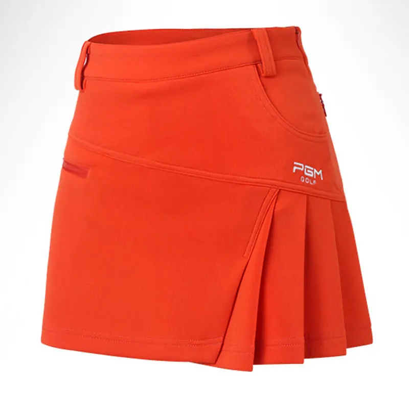 Pgm Женская короткая плиссированная юбка для гольфа, анти-светильник, шорты для похудения, юбки для девушек, высокая талия, быстросохнущая спортивная одежда, 4 цвета, D0371