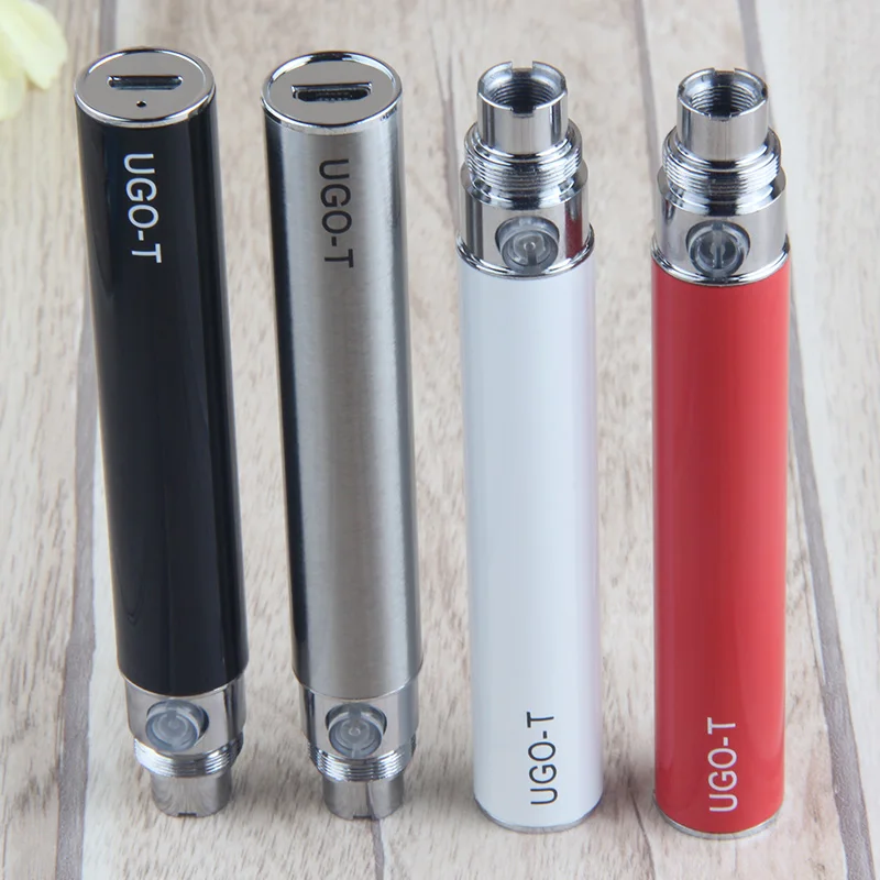 UGO-T батарея vape Micro USB пропуск через заряда 650/900/1100 мА/ч, ugo t батареи вейпер обновления в набор входит батарея ego t 510 нитки подходит CE4 T3S