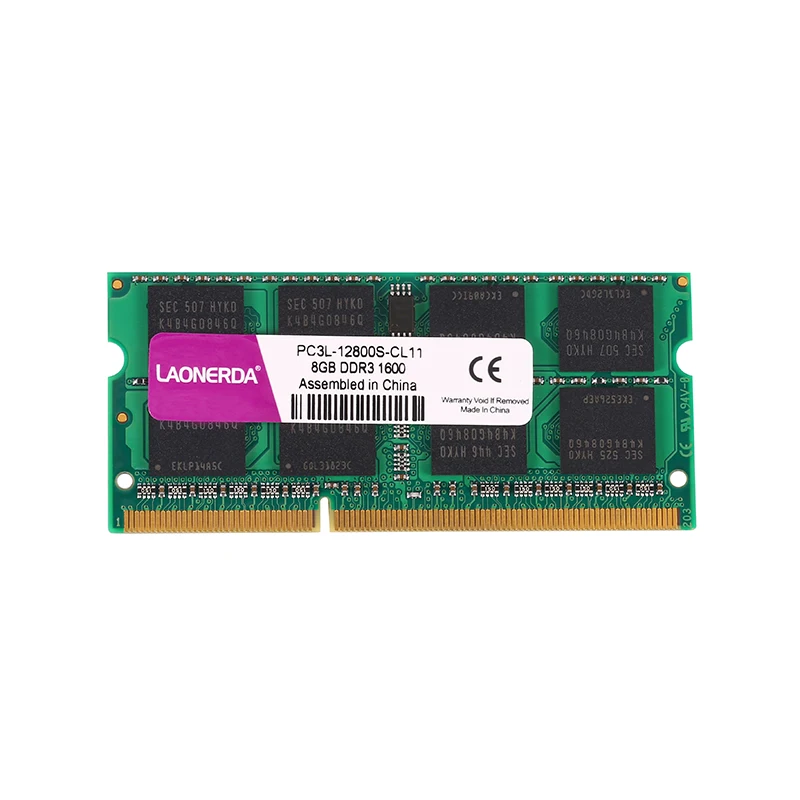 Ноутбук оперативная память DDR3 DDR3L 4 ГБ 8 2Rx8 1333 МГц 1600 1 5 в 35 LAONERDA SO DIMM памяти для Intel