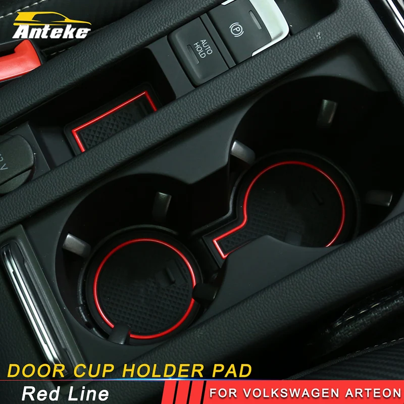 ANTEKE Door cup holder pad for Volkswagen Arteon special accessoriesin
