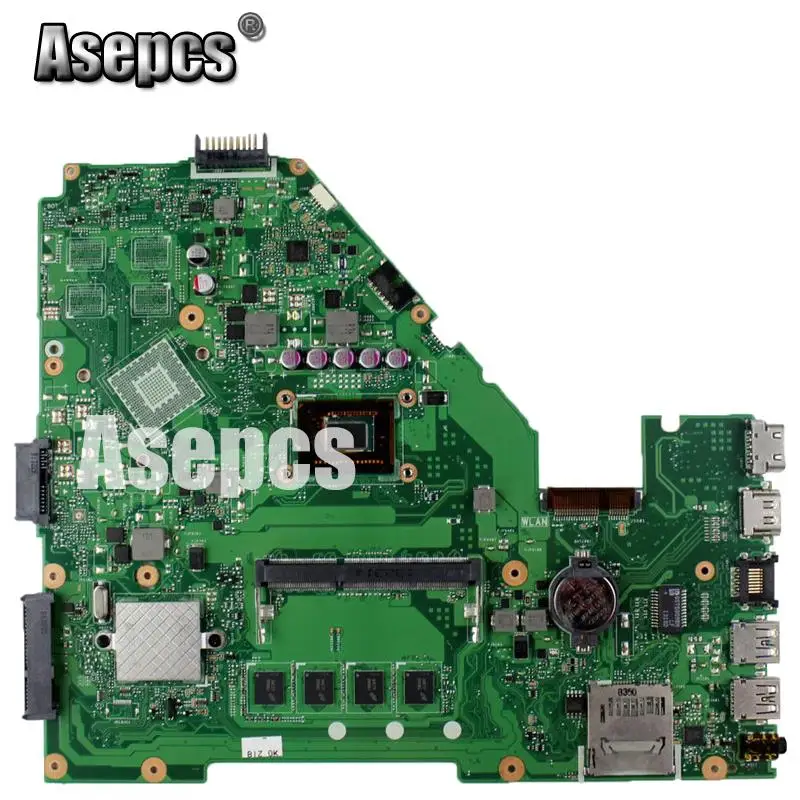 Asepcs X550CC материнская плата для ноутбука ASUS A550C X550CL R510C тестовая оригинальная материнская плата 4G ram 1007U/2117U cpu GT720M