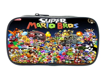 

Super Mario Pencil Case Children Boys Girls Students Cosmetic Bags New High Quality Stationery Bag Fashion Pen Box for Kids