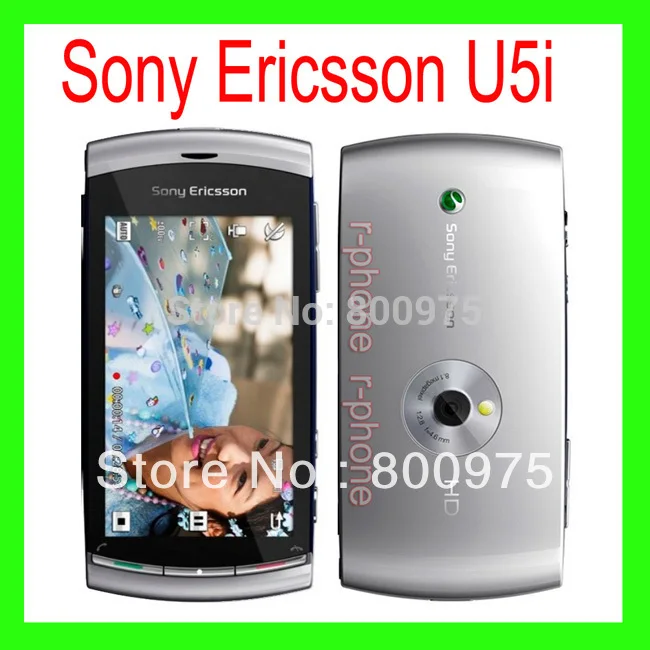 

HD U5 Original Sony Ericsson Vivaz U5i Mobile Phone 3G Unlocked Wifi GPS 8MP & One year warranty