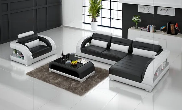 Leather Corner Sofas With Genuine Sectional Sofa Black In Leather Corner Sofas With Genuine Sectional Sofa Black