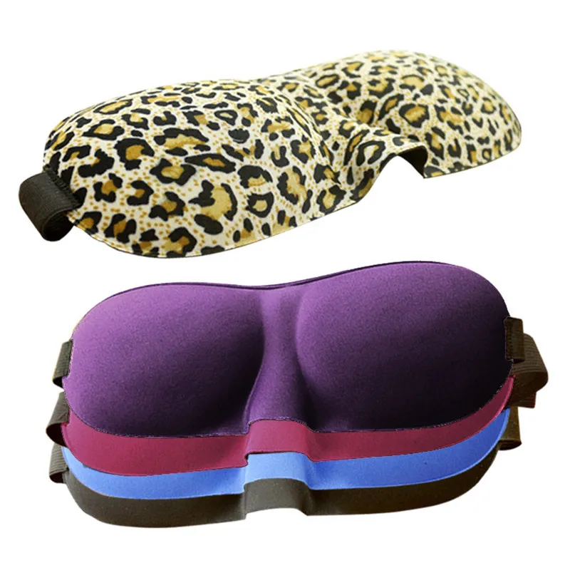 

Hot 3D Eye Mask Shade Cover Rest Sleep Eyepatch Blindfold Shield Travel Sleeping Aid Eyeshade For Women Eye Care Tool H7JP