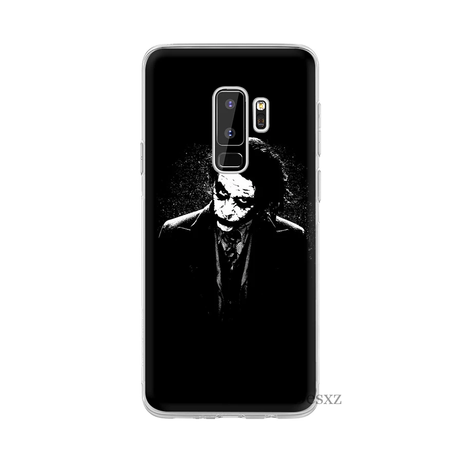 Чехол с Бэтменом и джокером для Samsung M10 M20 M30 M40 S6 S7 Edge S8 S9 S10 Plus S10e Note 8 9 10 милый