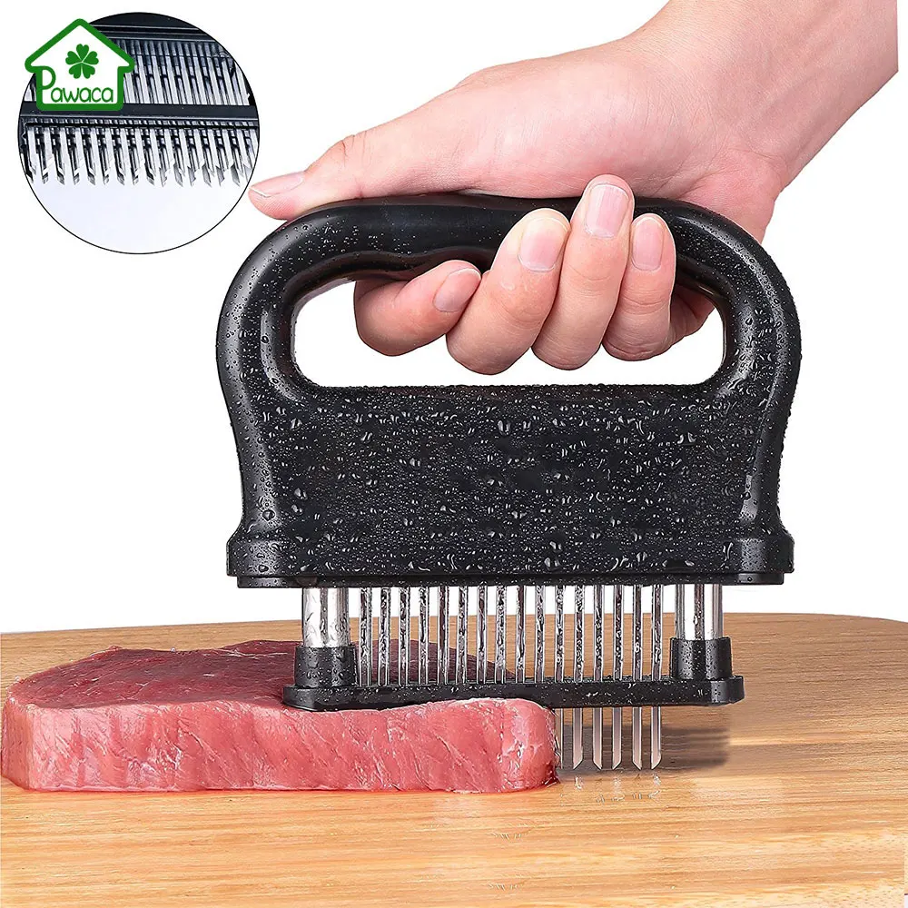 

Handheld 48 Needles Steak Profession Meat Tenderizer Needle Stainless Steel Pine Needle Kitchen Tools Barbecue Quality Utensils