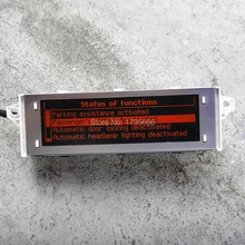 10 шт. 12 pin для peugeot 307 407 408 citroen C4/C5 автомобильный красный экран Поддержка USB и Bluetooth дисплей красный монитор