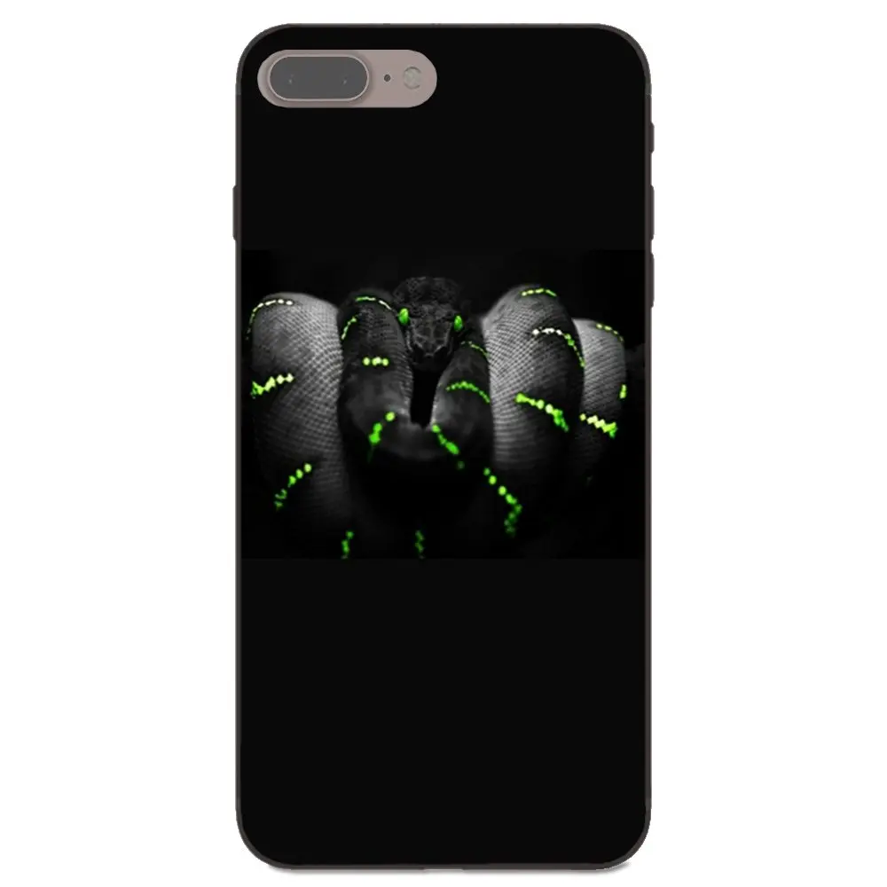 Крутой черный змей Mamba для Huawei Honor 5A 6A 6C 7A 7C 7X 8A 8C 8x 9 10 P8 P9 P10 P20 P30 Mini Lite Plus TPU чехлы