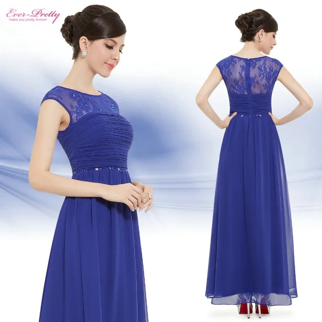 Sapphire Blue Semi Formal Dresses