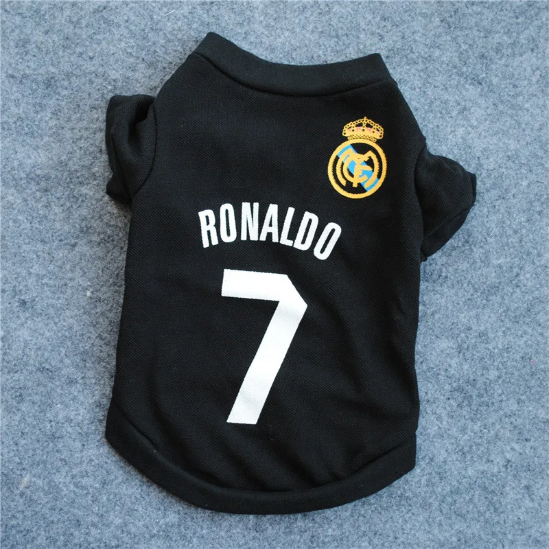 

World Cup Soccer Jersey Dog Clothes Pet T shirt Sprotswear Football Style Clothing For French Bulldog Soft Puppy Outfit Costume