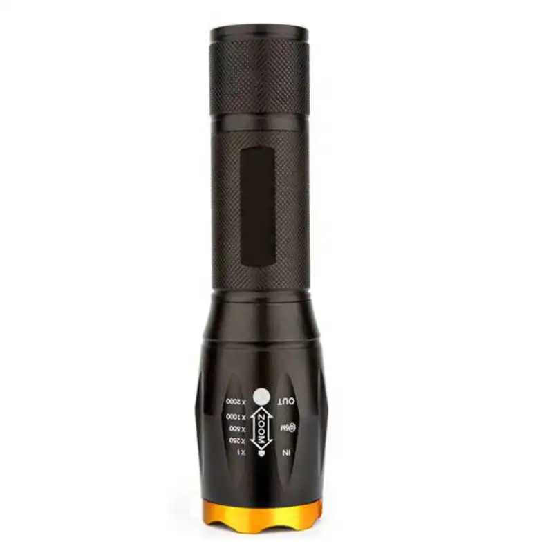 G700 X800 Tactical Military XM-L T6 Flashlight Torch powerful led flashlight Waterproof Zoom lanterna led t6 fanatic #4S15 (3)