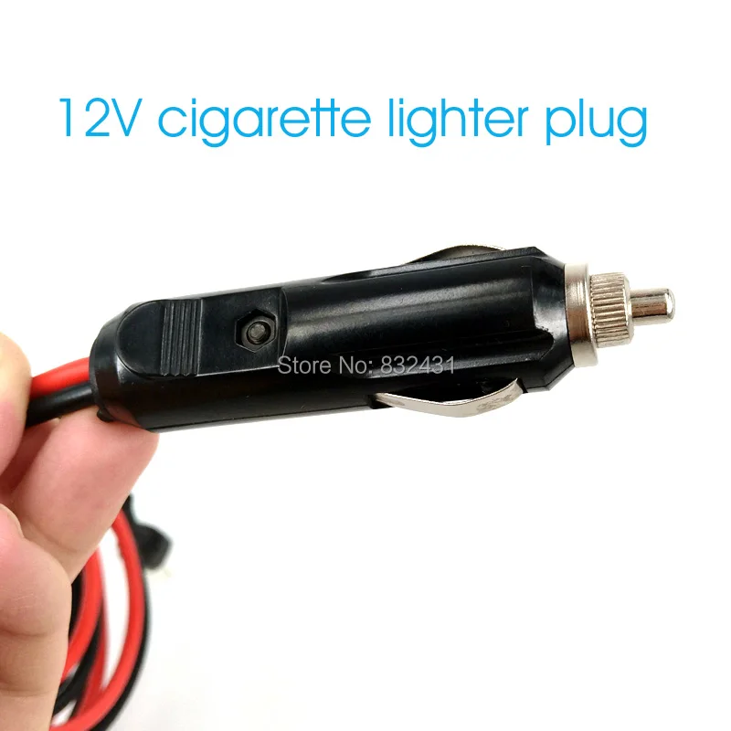 Cigarette Lighter 12V Power Cable for Hytera HYT MD780 MD650 Car Radio 8