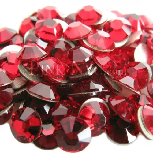 

Free Shipping! 1440pcs/lot,ss20 (4.8-5.0mm) Siam color Flat Back Nail Art Non Hotfix Beads.