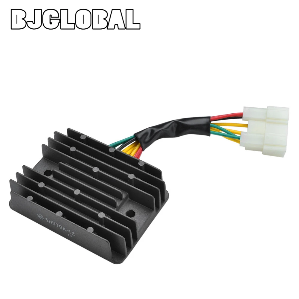 

Voltage Motorcycle Boat Regulator Rectifier 12V For Kawasaki ZX-9R ZX900B 1 2 Prairie 400 KVF400 Scooter Moped Charger Rectifier