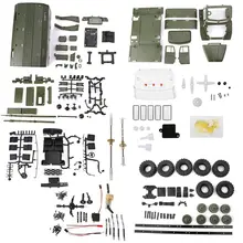 WPL B36 1:16 RC Car 2.4G 6WD Military Truck Rock Crawler Command Communication Vehicle Kit DIY Toys For Boys WPL B36 1:16 RC Car 2.4G 6WD Military Truck Rock Crawler Command Communication Vehicle Kit DIY Toys For Boys