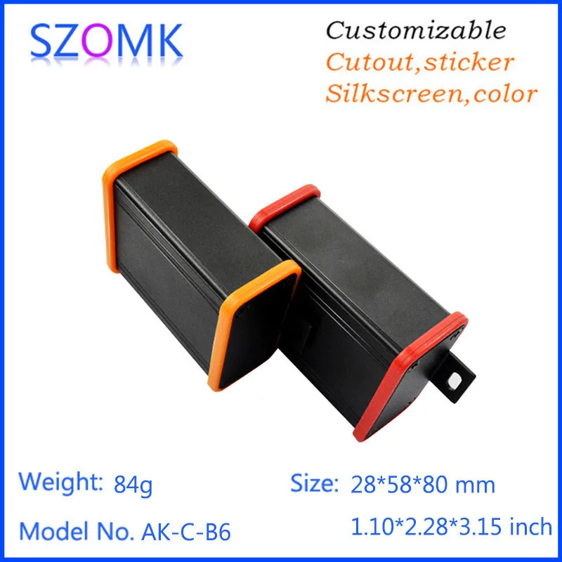 aluminum extrusion case szomk aluminum project box electronics enclosure for pcb  (2).jpg