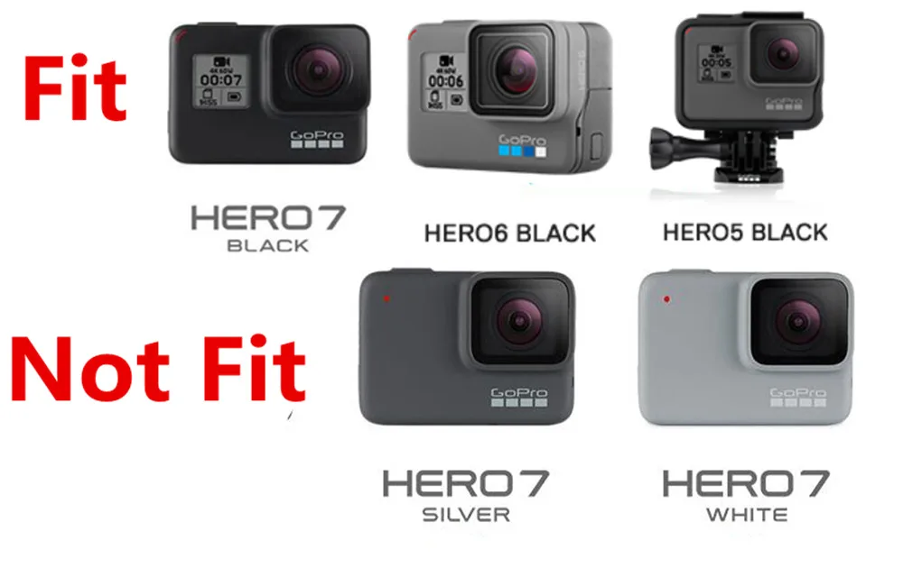 Tempered Film For Gopro Hero 7 6 5 Accessories Protector Tempered Screen For Go Pro Hero 7 6 5 Black Action Camera Sadoun.com