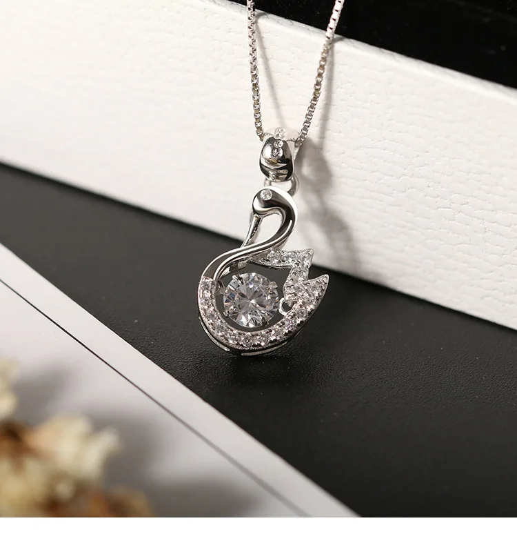 LOZRUNVE silver ornament Korean version of fashion simple S925 pure