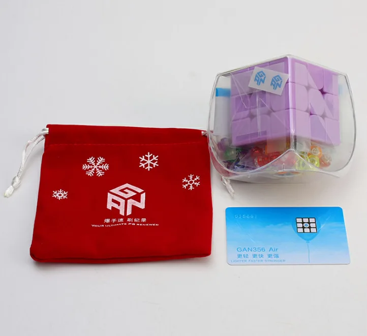 Gan 356 Air Macaron фиолетовый Ограниченная серия 3*3*3 магический куб скорость Gan356