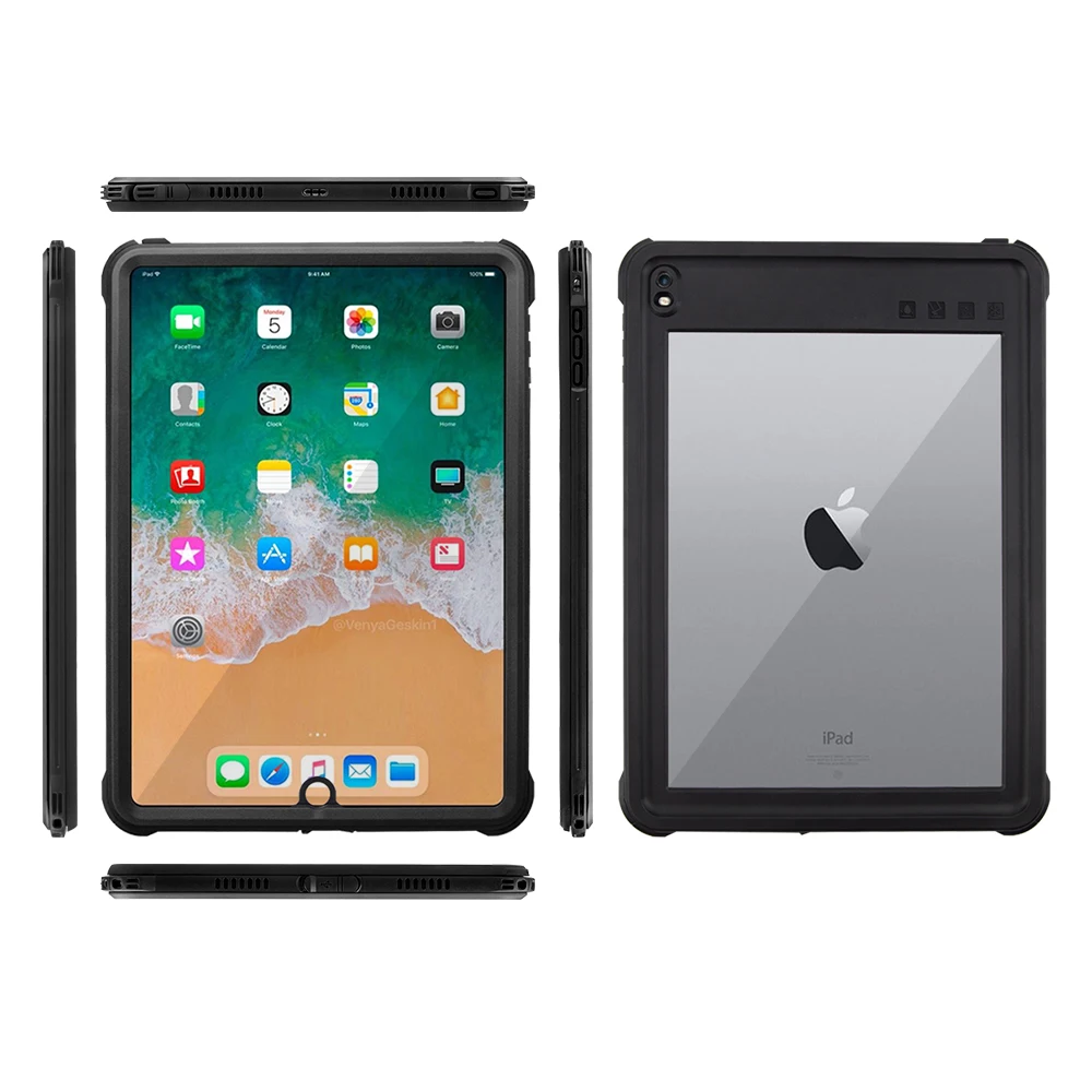 Для iPad Pro 10,5 чехол, чехол для iPad Pro 10,5 Smart Cover противоударный пылезащитный водонепроницаемый ТПУ задняя крышка