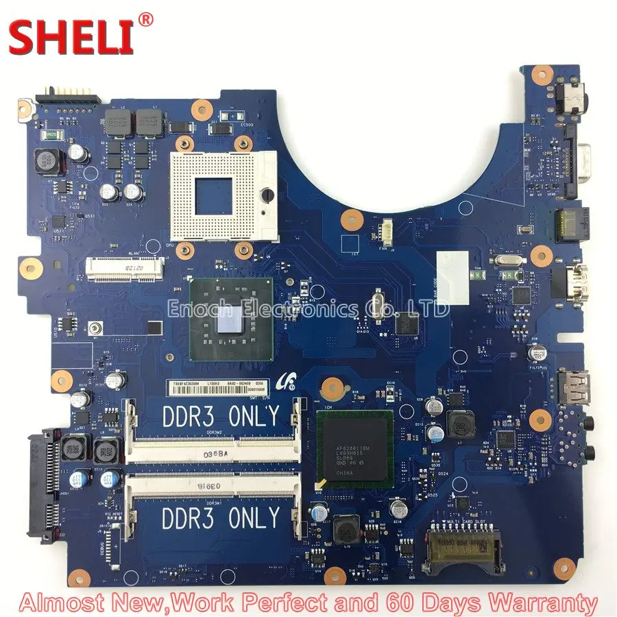BA92-06340A BA92-06340B Laptop Motherboard For Samsung R730 NP-R730 BA41-01224A BREMEN-UL GL40 1