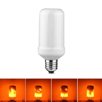 

Creative Simulate Christmas LED Flame Bulb Touch Lamp Illumination Decoration Light for Halloween Party Festival