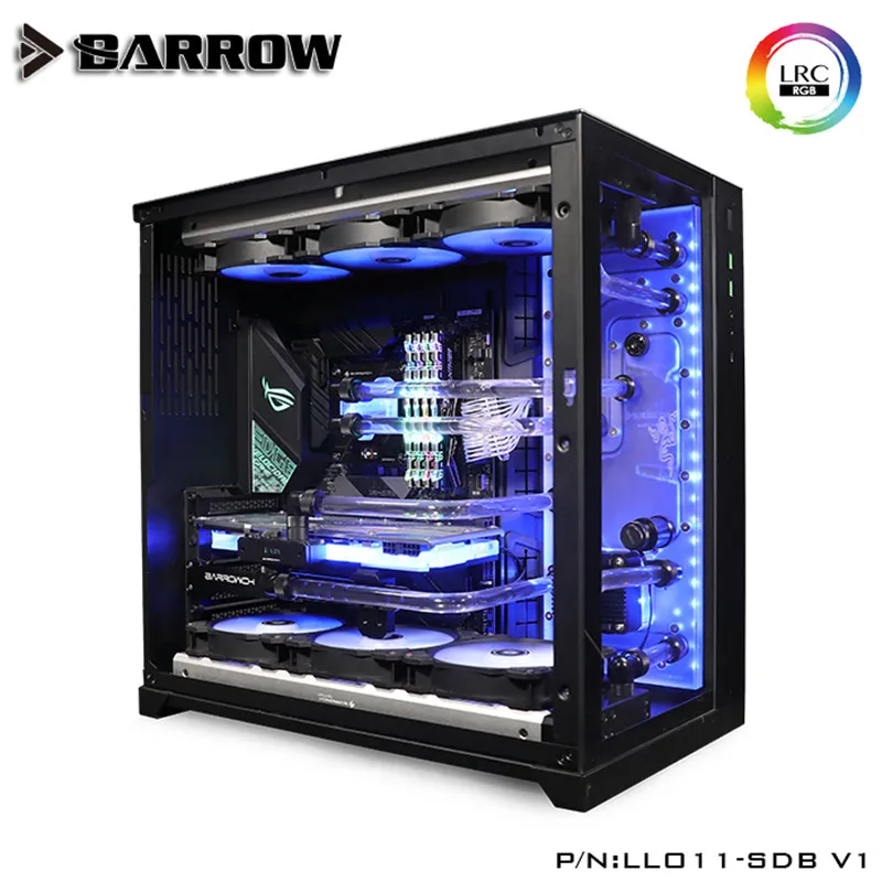 Водная плата Barrow V1 водная для Lian Li динамический чехол Intel CPU водный блок и