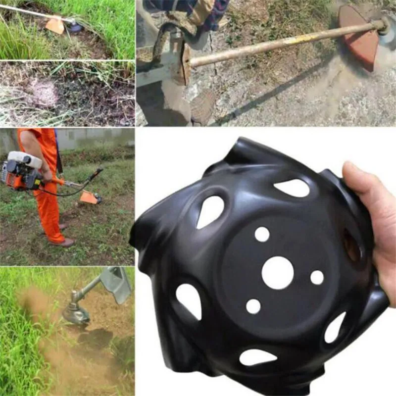 

Solid Steel No String Universal Gas Trimmer Metal Head Cutter Replacement Garden Trim Grass