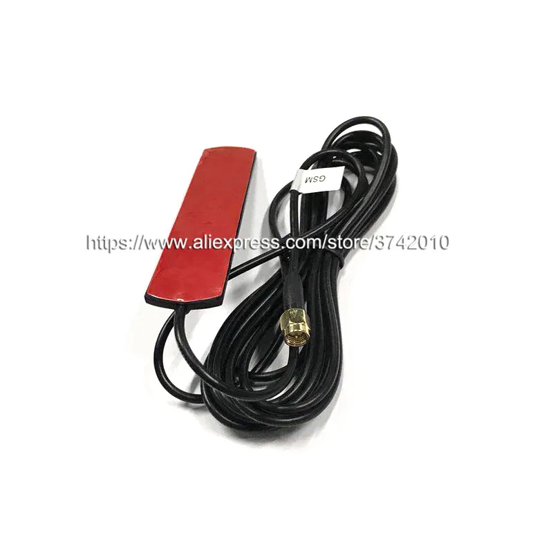 Антенна патч 4dBi GSM GPRS 800 2100 МГц RG174 3M SMA Male|Антенны для связи| |