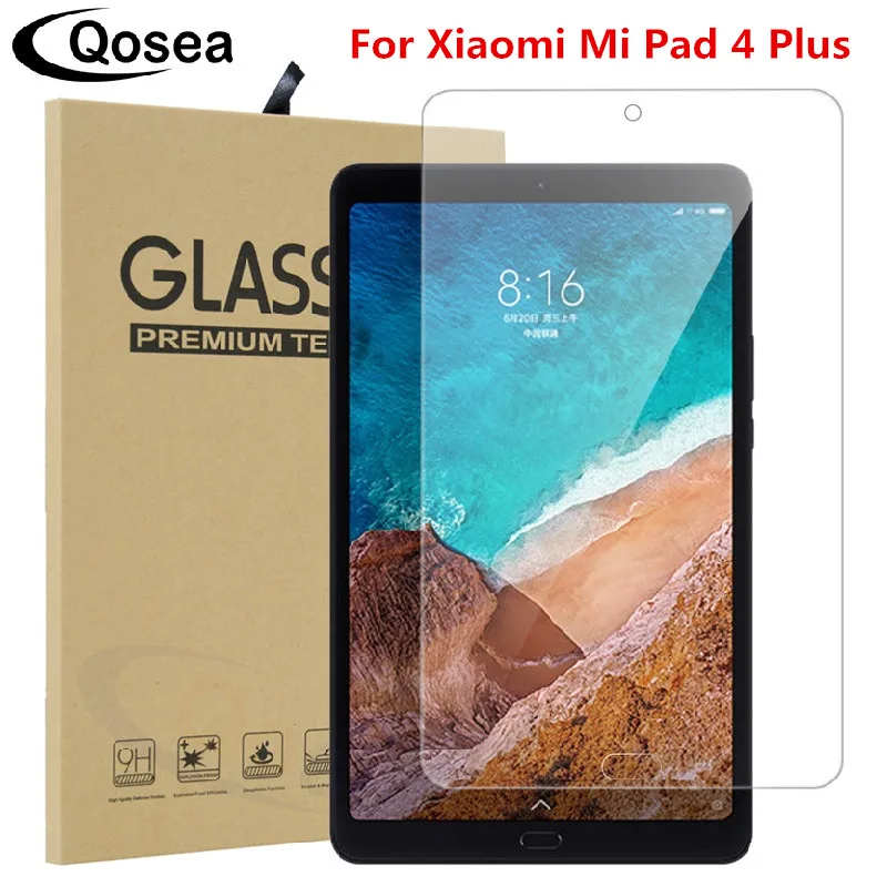 Qosea For Xiaomi Mi Pad 4 Plus Tempered Glass Explosion proof Tablet Protective Film For Xiaomi
