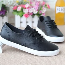 Keyconcept latest help low classic / lace shoes / 2016 Spring / flat white shoes / Korean student shoes / star style women shoes