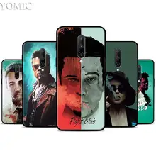 Fight Club Silicone Case for Oneplus 7 7Pro 5T 6 6T Black Soft Case for Oneplus 7 7 Pro TPU Phone Cover
