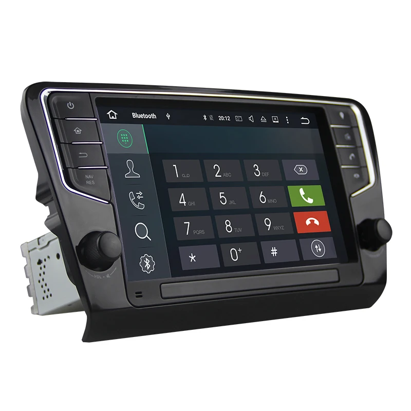 Excellent Ancluu 4G RAM Android 9.0 9" Car DVD Player For Skoda Octavia 2014 2015 2016 2017 Car Radio Stereo GPS with Wifi bluetooth 2