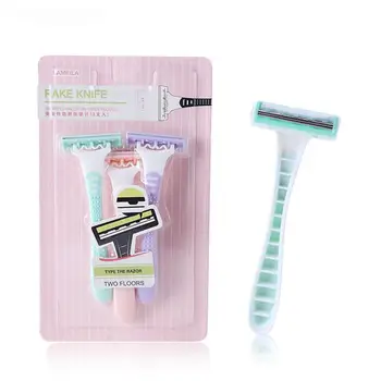 

BellyLady 3 Pcs Women Manual Shaver Safe Portable Hair Remover safety razor