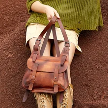 Винтажная женская сумка через плечо с застежкой, ручная работа, кожаная женская сумка на плечо, дизайн, для девушек, Повседневная модная сумка, Новое поступление