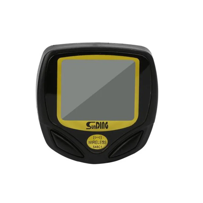 

Wireless LCD Bike Computer Speed Odometer Speedometer Cycle Bicycle Waterproof Lightweight durable Green Backlight black #070