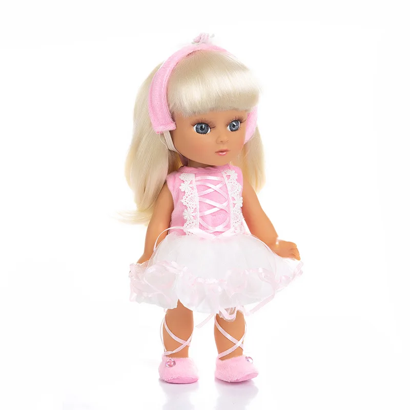 14,5 Дюймов, кукла-Реборн, игрушки, кукла горничной, как настоящая виниловая, принцесса, для малышей, куклы для девочек, Bonecas, подарок на день рождения - Цвет: QW-19