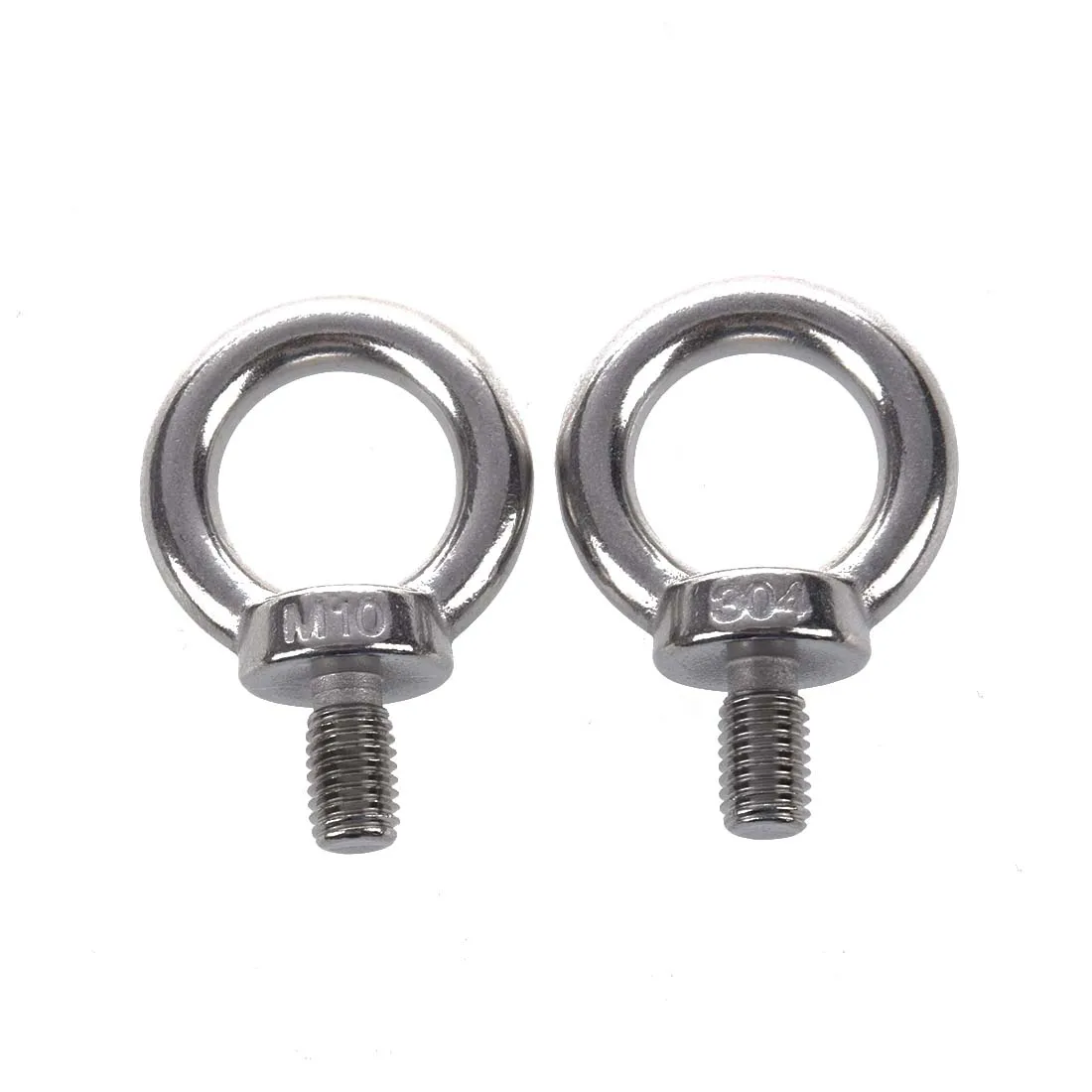 

2 Pcs 304 Stainless Steel M10 10mm 3/8