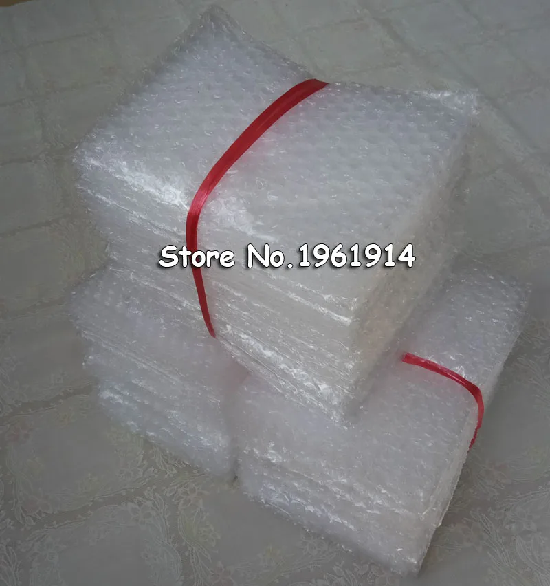 15*20cm 100pcs White Bubble Bags Packing Material Board Insulation