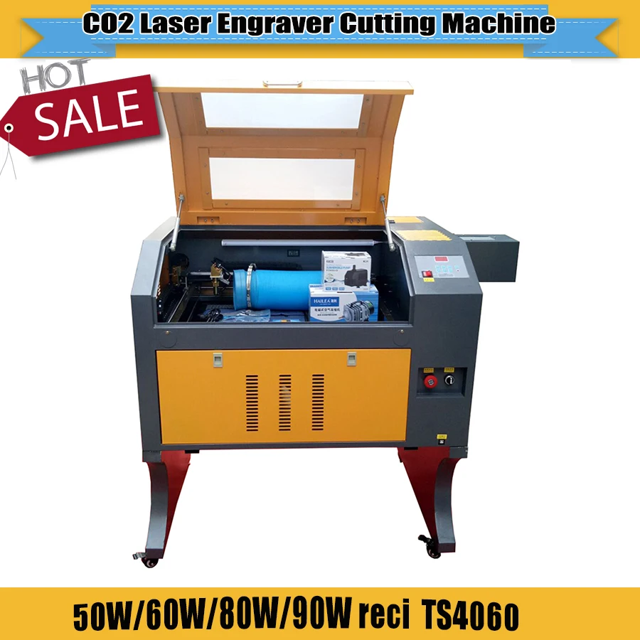 0 : Buy Factory price CO2 laser engraver cutting machine 4060 6040 rubber machine ...