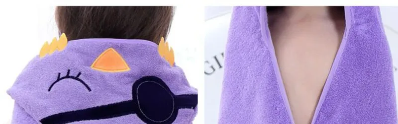 COOTELILI Animal Sleepwear Robes Cartoon Hoodies Pyjama Baby Sleep Cotton Pijamas Infantil Bath Robe Kids Baby Girls Clothes (9)