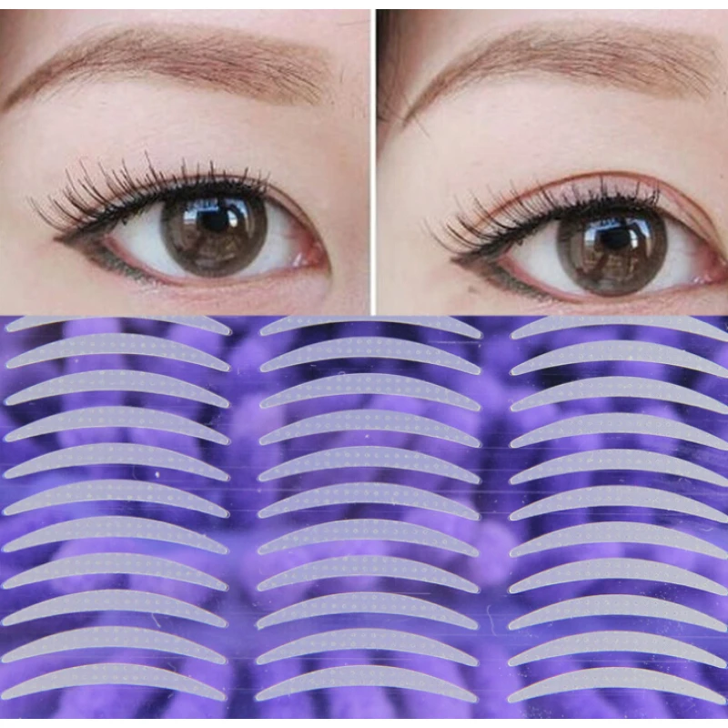 Pita Kelopak Mata ganda Eyeliner Korea Styling Alat Eyeliner Sticker 240 Pasangan Double Eyelid Sticker Kecantikan Alat D3