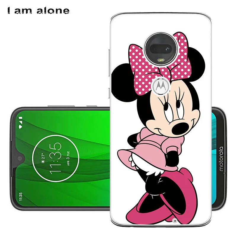 Чехлы для телефонов I am alone для Motorola Moto G7 G7 Play G7 power Solf из ТПУ, модные милые Чехлы для Moto G7 - Цвет: Solf TPU AA17