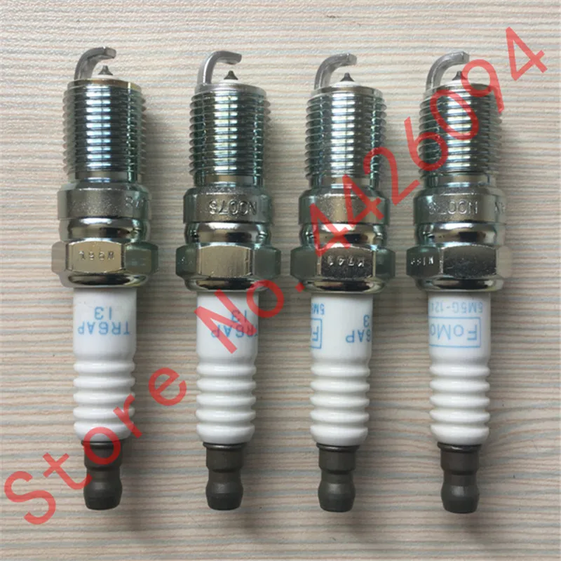 4PCS Iridium Spark Plugs TR6AP 13 5809 5M5G 12405 AA 4477 ITR6F13 L3Y4