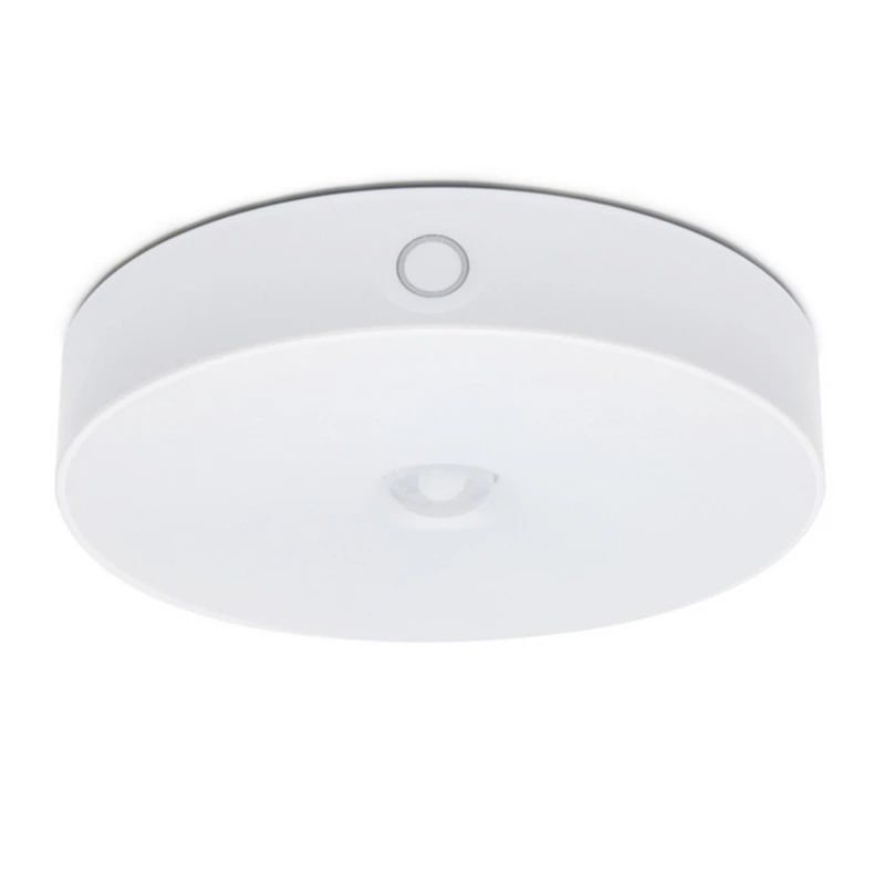  CLAITE 6 LED USB Rechargeable PIR Motion Sensor Light Control LED Night Lamp Magnet Wall Light Warm - 33025003461