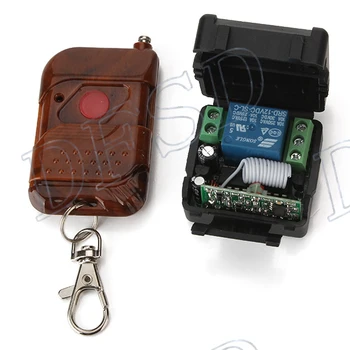 

One Way Learning Type Wireless RF Remote Control Switch Jog Fixed Code 315HZ 12V