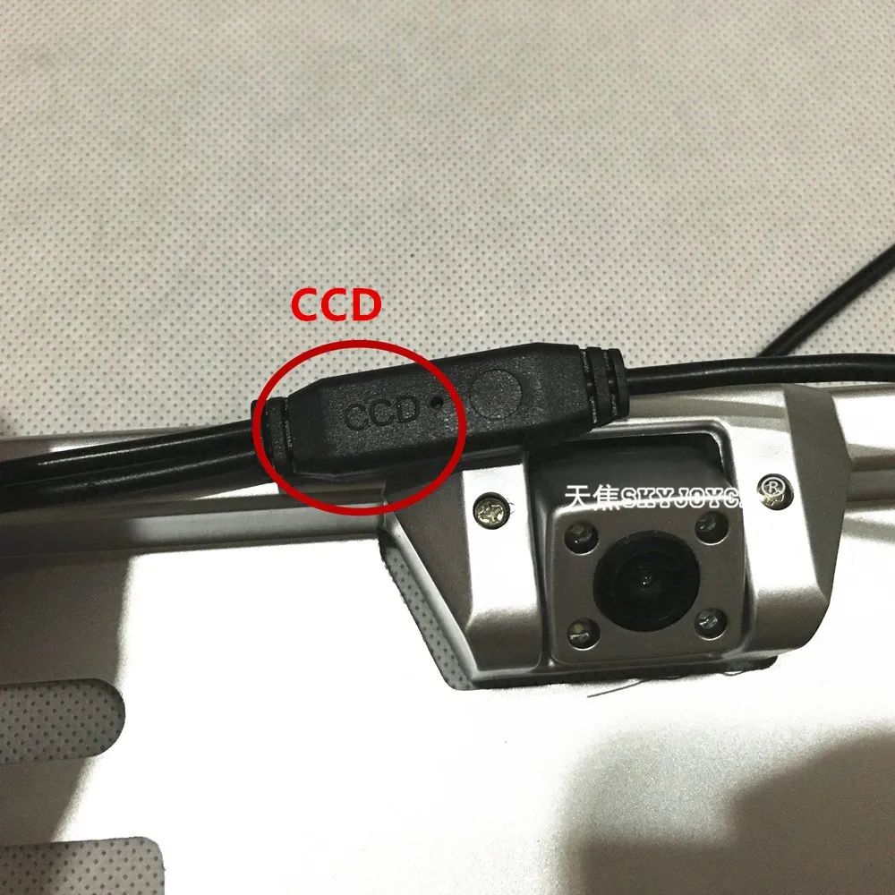 Black  Silver CCD HD rear view camera Lada Granta Kalina Largus Priora car camera Russia European license plate frame camera  (1)