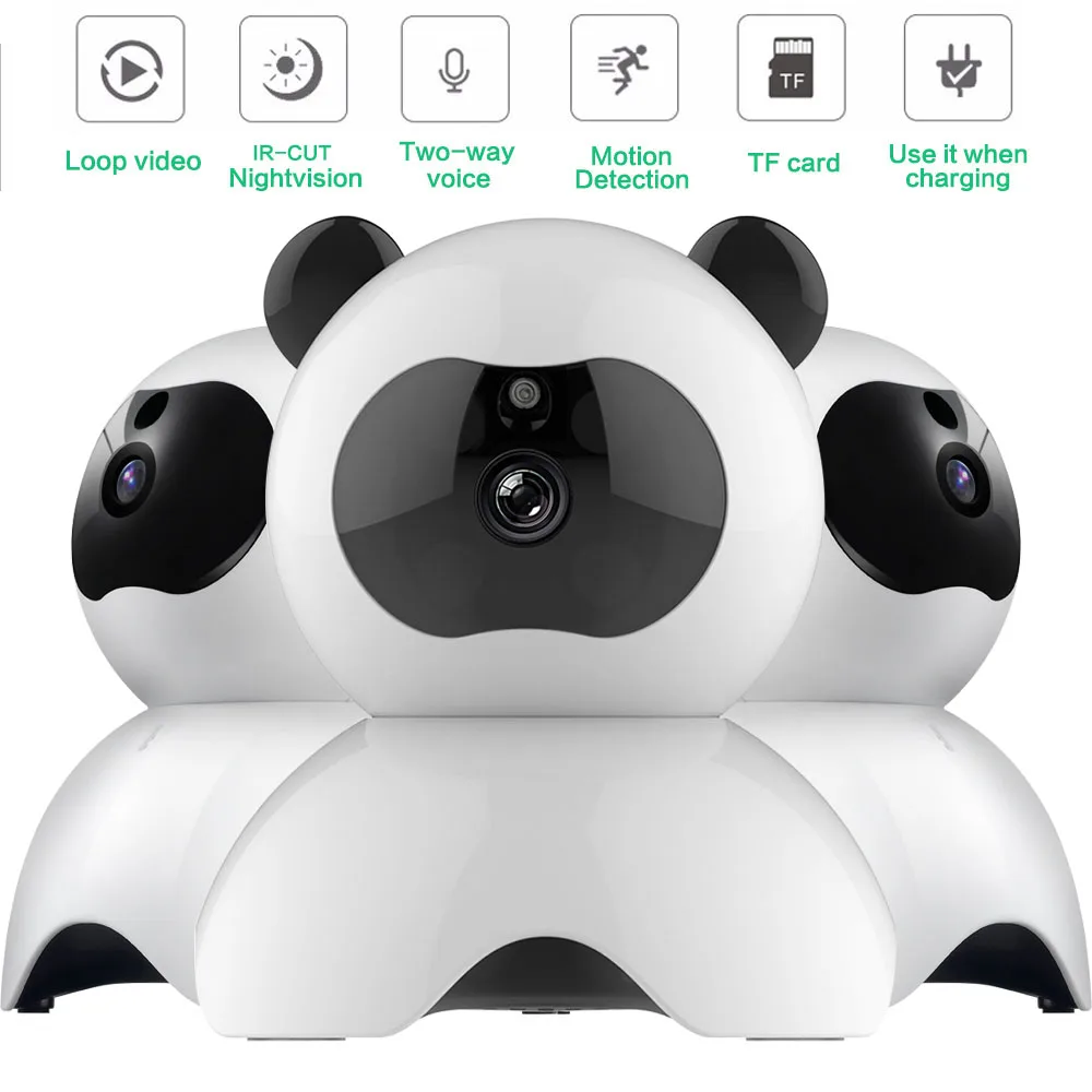 

1080P IP Camera Wireless Smart WiFi Camera Night Vision P2P Surveillance Baby Monitor HD Wireless Home CCTV Camera