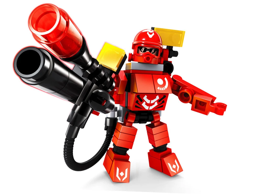 lego compatible robot